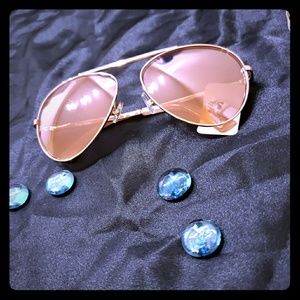 Nine West orange pink sunglasses